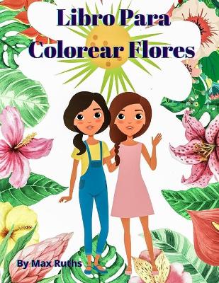 Book cover for Libro para Colorear Flores