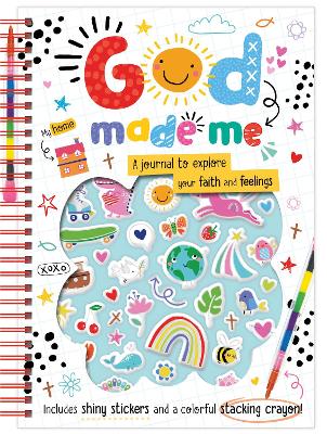 Book cover for God Made Me Journal