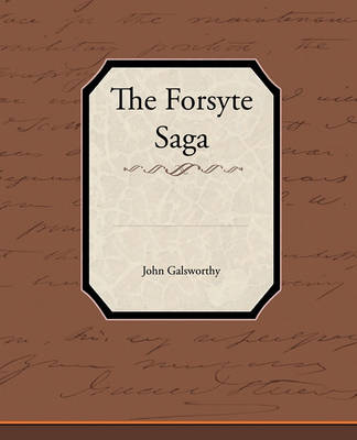 Book cover for The Forsyte Saga