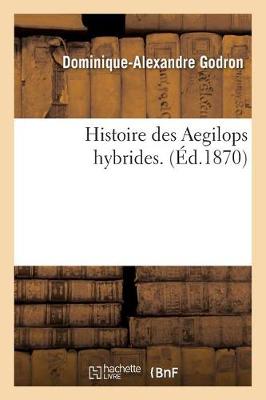 Book cover for Histoire Des Aegilops Hybrides