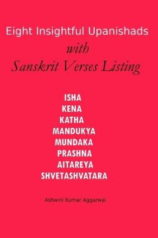 Cover of Eight Insightful Upanishads with Sanskrit Verses Listing
