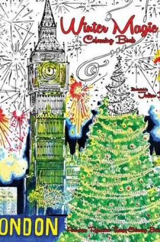 Cover of Winter Magic Colouring Book