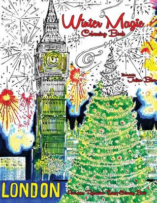 Book cover for Winter Magic Colouring Book