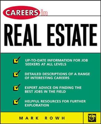 Cover of Careers in Real Estate