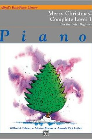 Cover of Alfred's Basic Piano Library Merry Christmas 1