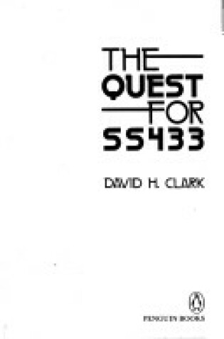 Cover of The Quest for Ss433