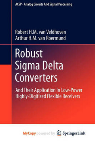 Cover of Robust SIGMA Delta Converters