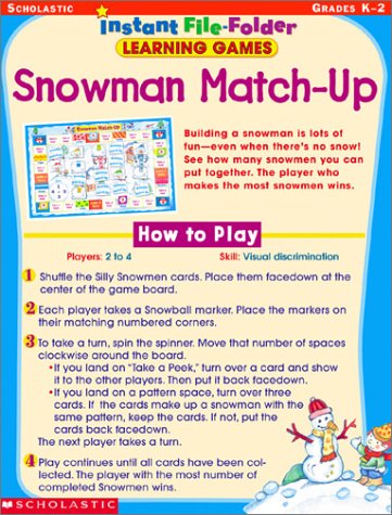 Book cover for Snowman Match-Up