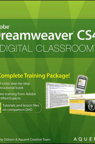 Cover of Dreamweaver CS4 Digital Classroom