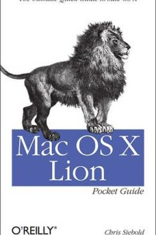 Cover of Mac OS X Lion Pocket Guide
