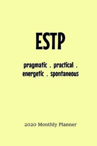 Cover of ESTP Monthly Planner