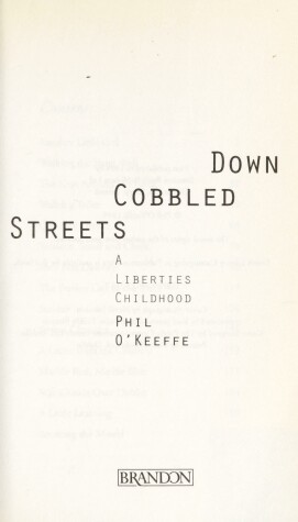 Book cover for Down Cobbled Streets