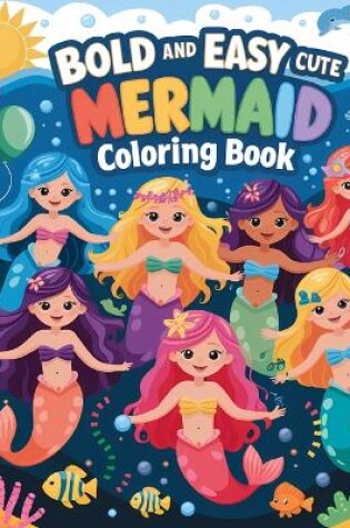 Cover of Mermaid Activity Book for Kids Ages 4-8