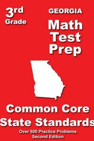 Cover of Georgia 3rd Grade Math Test Prep