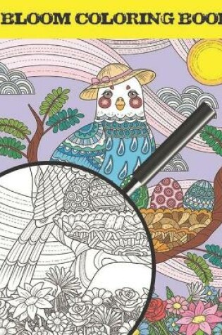 Cover of Bloom coloring book