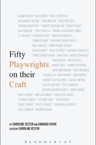 Cover of Fifty Playwrights on their Craft
