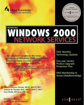 Cover of Managing Windows 2000 Network Services