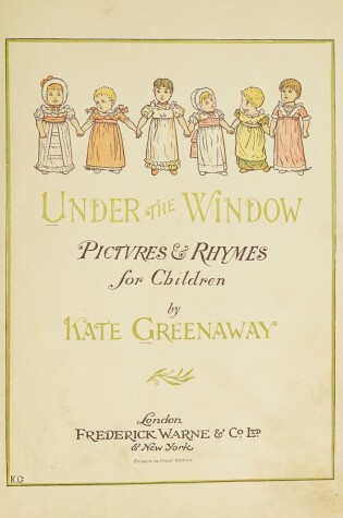 Cover of Under the Window