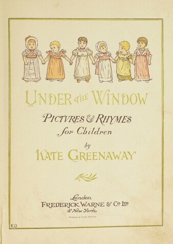 Cover of Under the Window