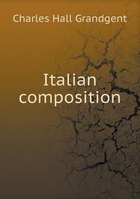 Book cover for Italian composition