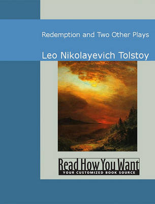 Book cover for Redemption and Two Other Plays