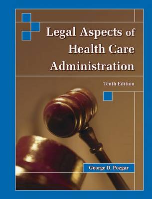 Book cover for Legal Aspects of Health Care Administration