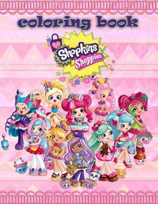 Cover of Shopkins Shoppies Coloring Book