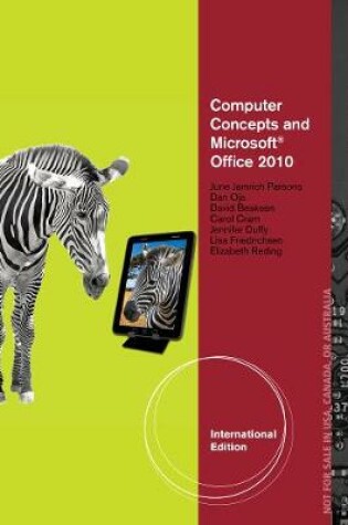 Cover of Computer Concepts and Microsoft� Office 2010 Illustrated, International Edition