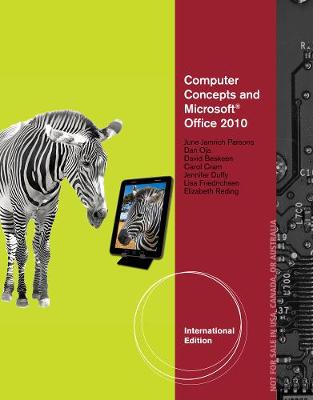 Book cover for Computer Concepts and Microsoft� Office 2010 Illustrated, International Edition