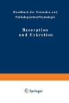 Book cover for Resorption und Exkretion