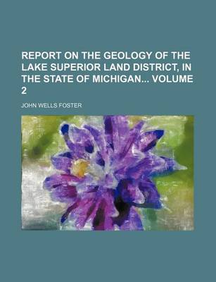 Book cover for Report on the Geology of the Lake Superior Land District, in the State of Michigan Volume 2