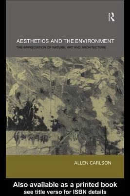 Book cover for Aesthetics and the Environment