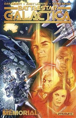 Book cover for Battlestar Galactica Vol 1. Memorial