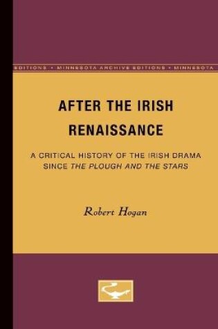 Cover of After the Irish Renaissance