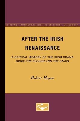 Book cover for After the Irish Renaissance