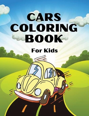 Book cover for Cars Coloring Book