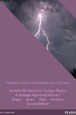 Cover of Student Workbook for College Physics: Pearson New International Edition