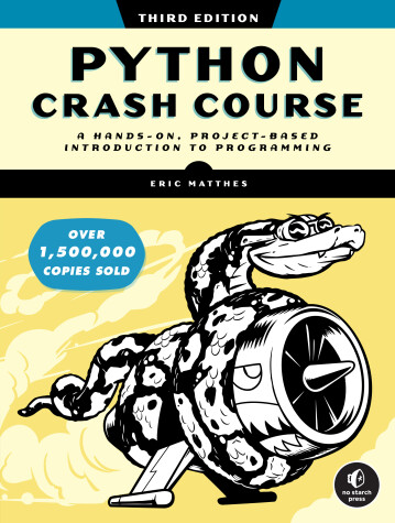 Book cover for Python Crash Course, 3rd Edition