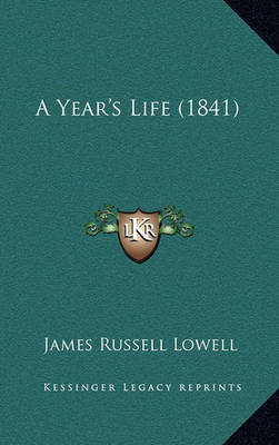 Book cover for A Year's Life (1841)