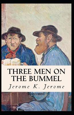 Book cover for Three Men on the Bummel Illustrated