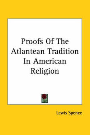Cover of Proofs of the Atlantean Tradition in American Religion