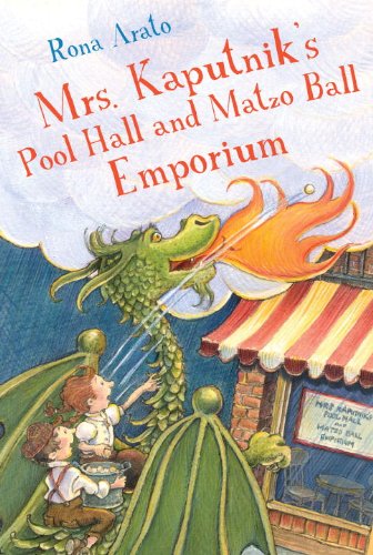 Book cover for Mrs. Kaputnik's Pool Hall and Matzo Ball Emporium