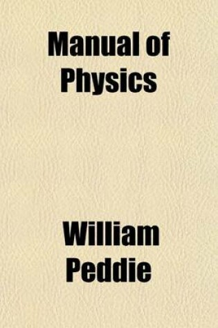 Cover of Manual of Physics
