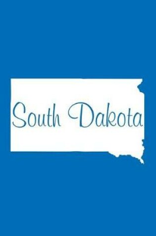 Cover of South Dakota - Cobalt Blue Lined Notebook with Margins