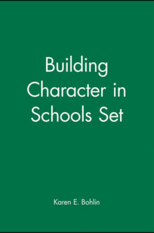 Cover of Building Character in Schools Set