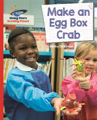 Book cover for Reading Planet - Make an Egg Box Crab - Red B: Galaxy