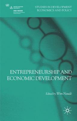 Book cover for Entrepreneurship and Economic Development
