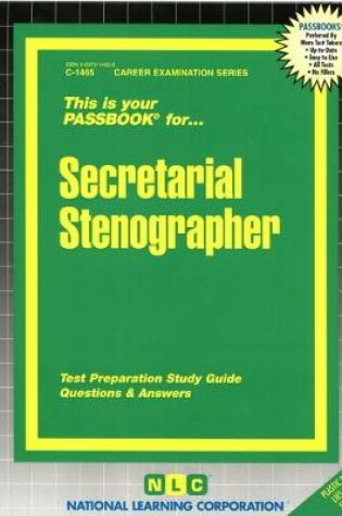 Cover of Secretarial Stenographer