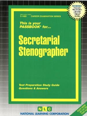 Book cover for Secretarial Stenographer