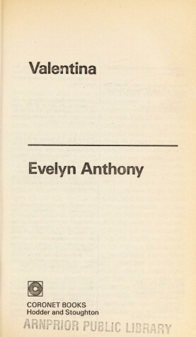 Cover of Valentina